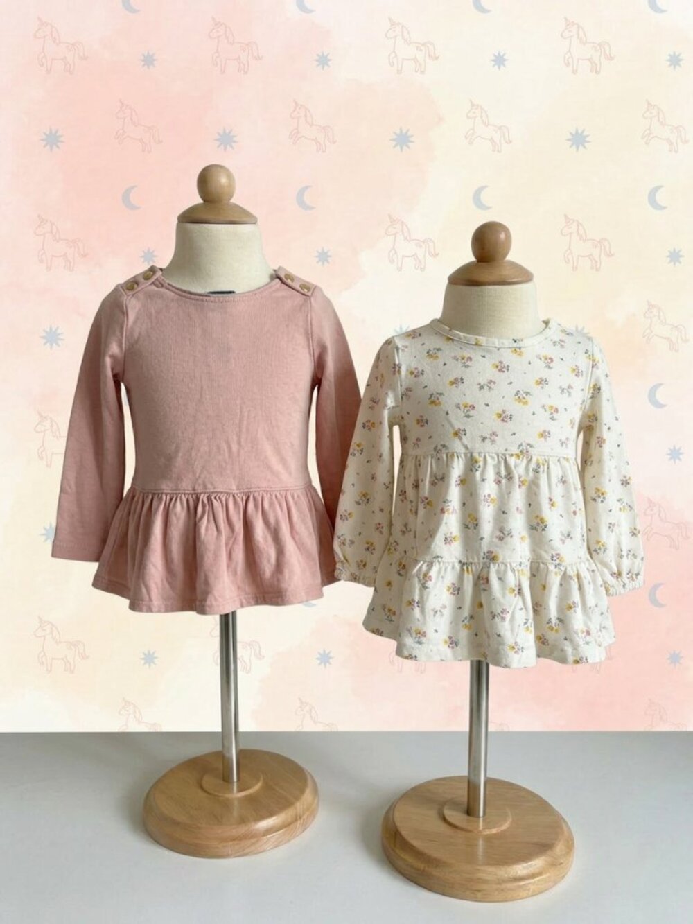 Girls 2T Tops Bundle Cynthia Rowley Floral Peplum 2pc